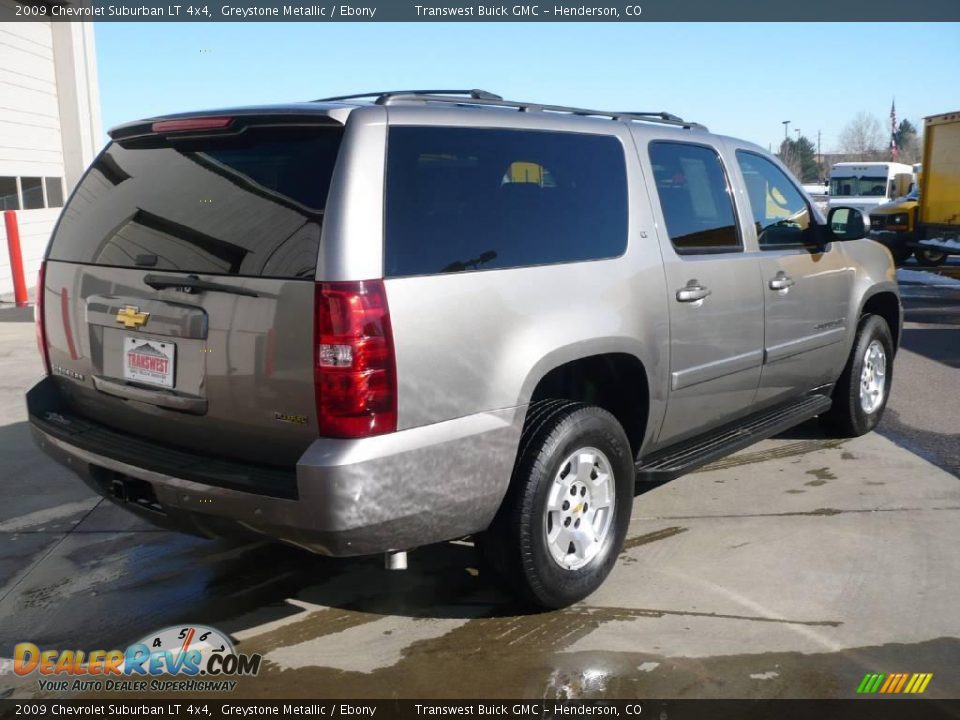 2009 Chevrolet Suburban LT 4x4 Greystone Metallic / Ebony Photo #6