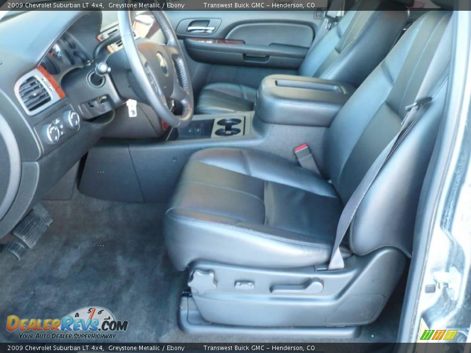 2009 Chevrolet Suburban LT 4x4 Greystone Metallic / Ebony Photo #9