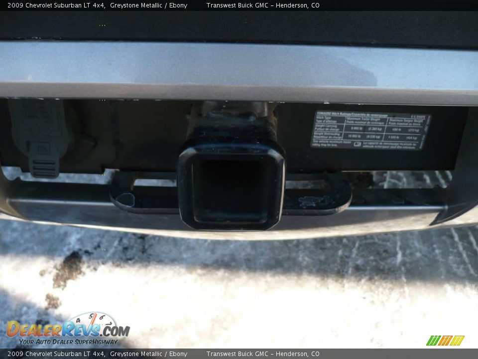 2009 Chevrolet Suburban LT 4x4 Greystone Metallic / Ebony Photo #13