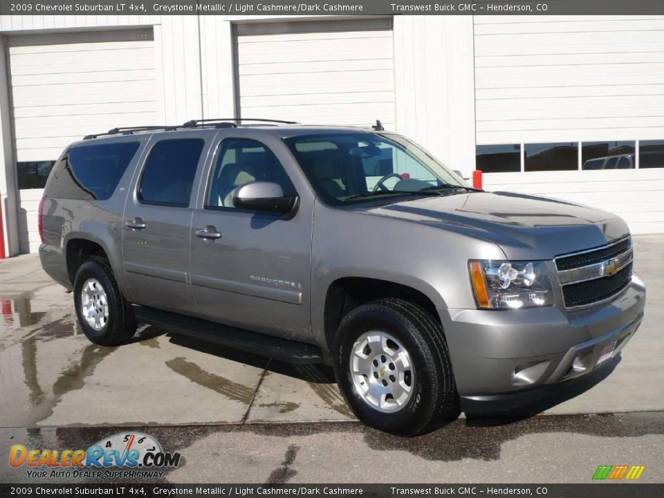 2009 Chevrolet Suburban LT 4x4 Greystone Metallic / Light Cashmere/Dark Cashmere Photo #1