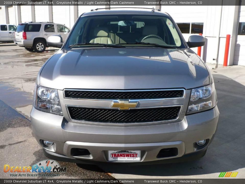 2009 Chevrolet Suburban LT 4x4 Greystone Metallic / Light Cashmere/Dark Cashmere Photo #2