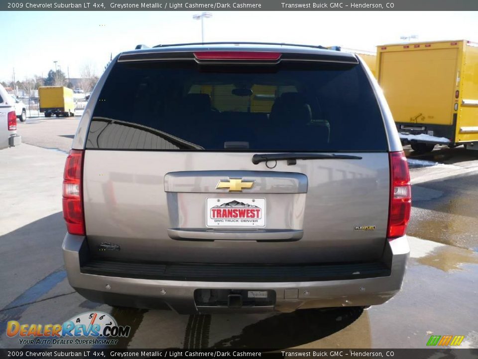 2009 Chevrolet Suburban LT 4x4 Greystone Metallic / Light Cashmere/Dark Cashmere Photo #5