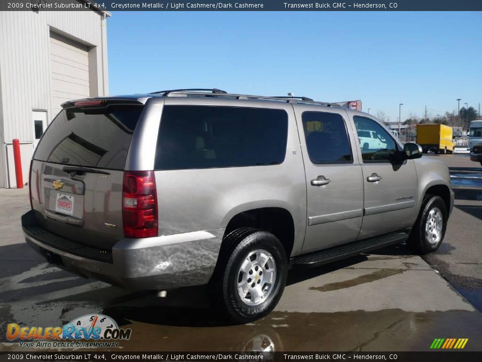 2009 Chevrolet Suburban LT 4x4 Greystone Metallic / Light Cashmere/Dark Cashmere Photo #6