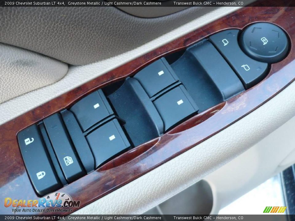 2009 Chevrolet Suburban LT 4x4 Greystone Metallic / Light Cashmere/Dark Cashmere Photo #8