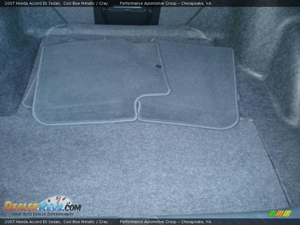 2007 Honda Accord EX Sedan Cool Blue Metallic / Gray Photo #10