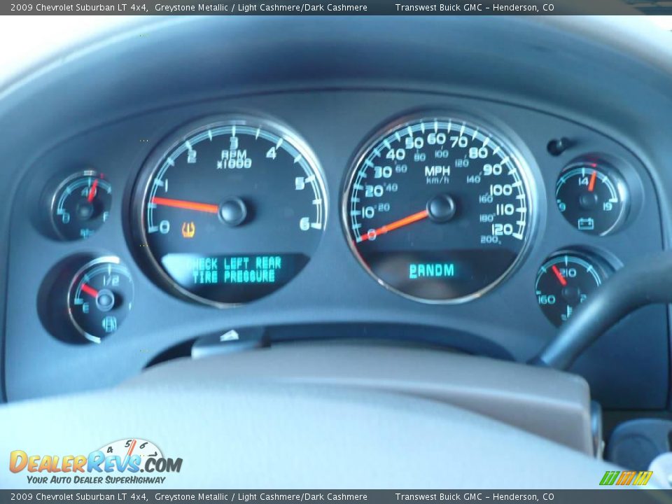 2009 Chevrolet Suburban LT 4x4 Greystone Metallic / Light Cashmere/Dark Cashmere Photo #18