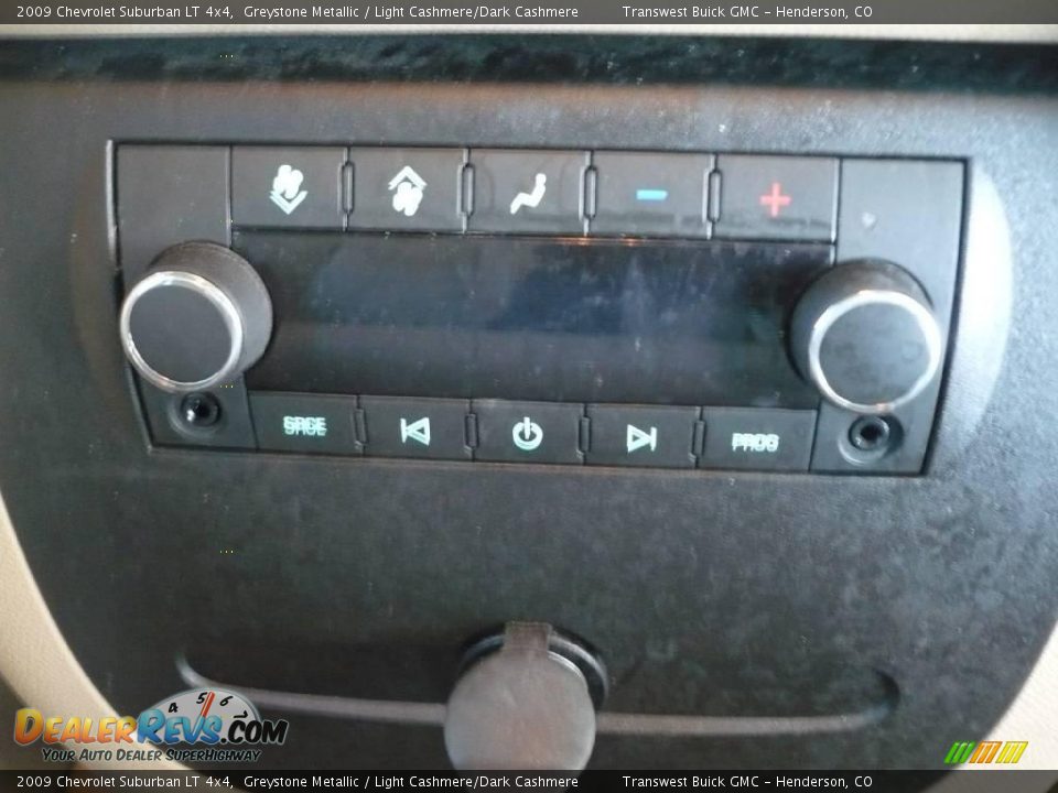 2009 Chevrolet Suburban LT 4x4 Greystone Metallic / Light Cashmere/Dark Cashmere Photo #21