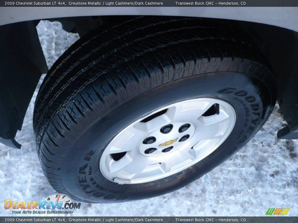 2009 Chevrolet Suburban LT 4x4 Greystone Metallic / Light Cashmere/Dark Cashmere Photo #22