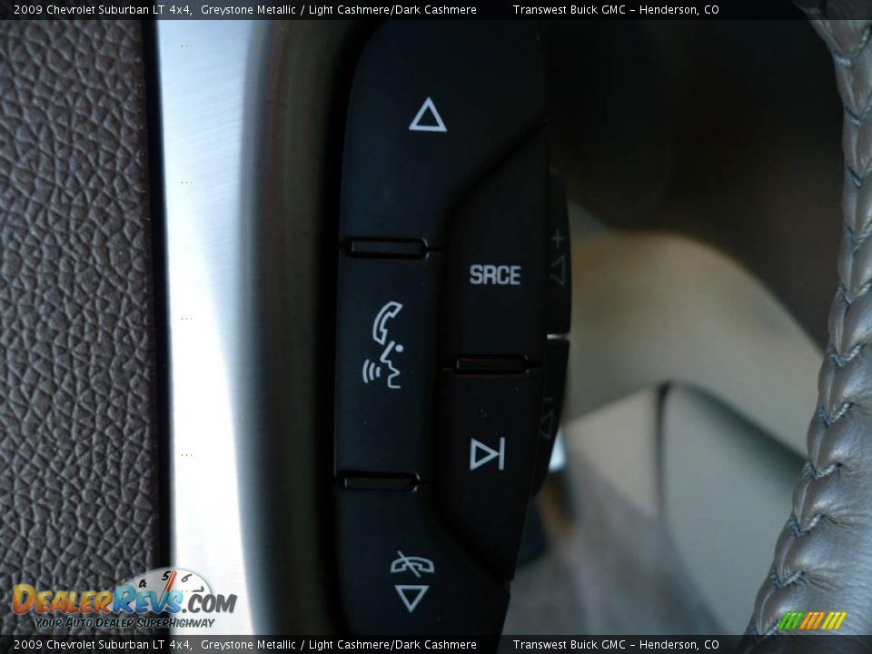 2009 Chevrolet Suburban LT 4x4 Greystone Metallic / Light Cashmere/Dark Cashmere Photo #26