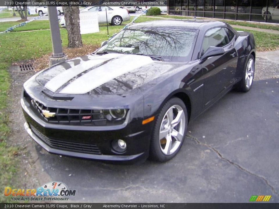 2010 Chevrolet Camaro SS/RS Coupe Black / Gray Photo #1