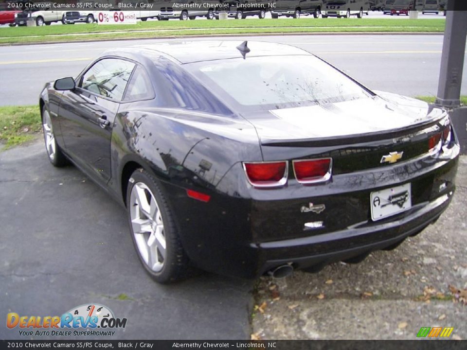 2010 Chevrolet Camaro SS/RS Coupe Black / Gray Photo #2