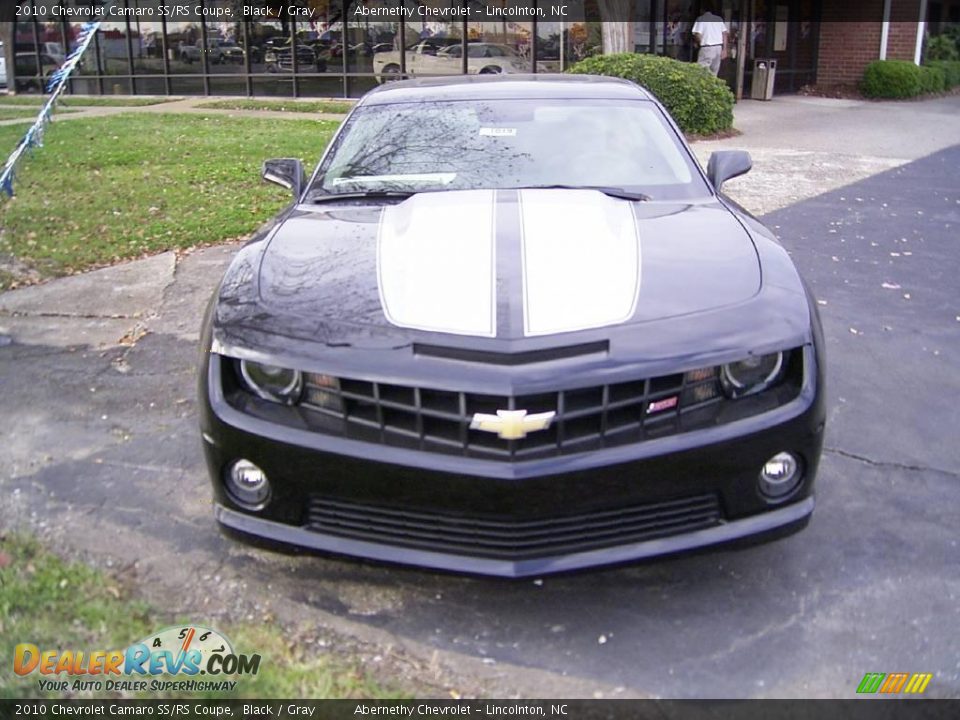 2010 Chevrolet Camaro SS/RS Coupe Black / Gray Photo #5