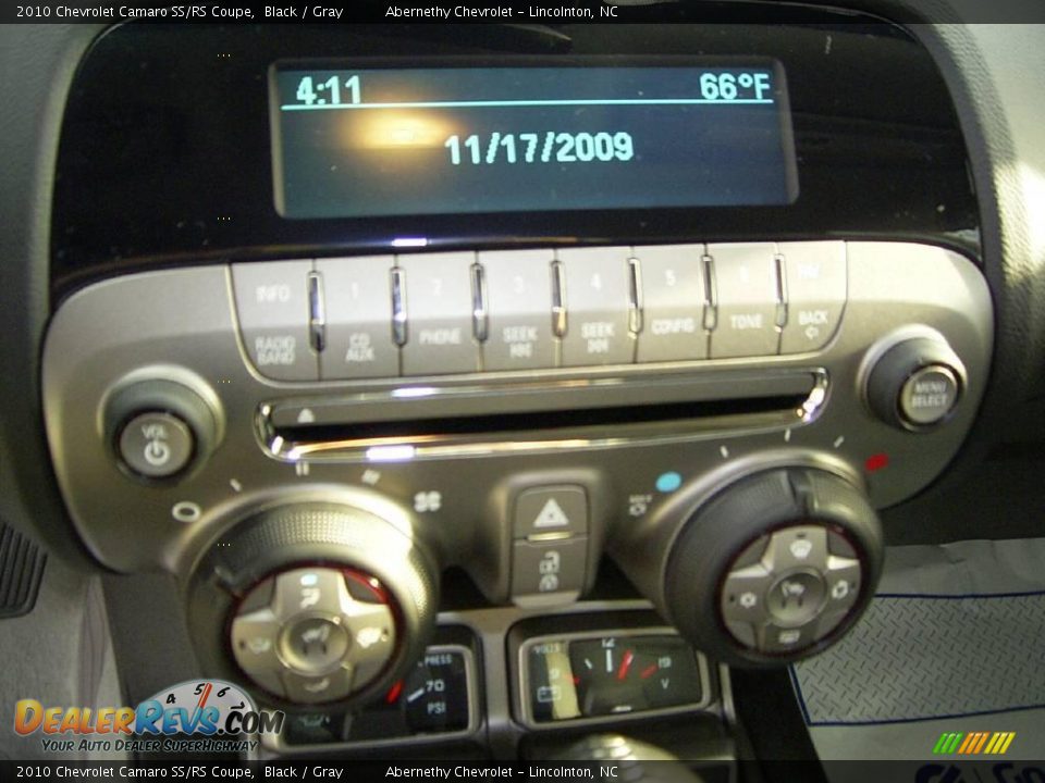 2010 Chevrolet Camaro SS/RS Coupe Black / Gray Photo #22