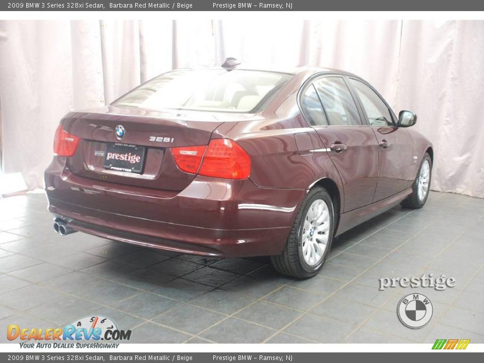2009 BMW 3 Series 328xi Sedan Barbara Red Metallic / Beige Photo #2