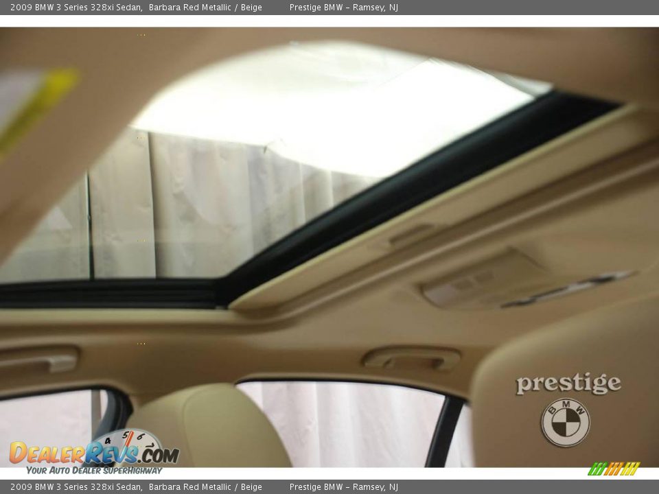 2009 BMW 3 Series 328xi Sedan Barbara Red Metallic / Beige Photo #3