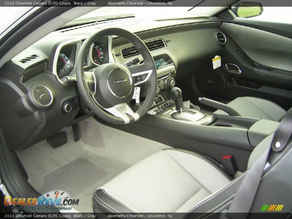 2010 Chevrolet Camaro SS/RS Coupe Black / Gray Photo #26