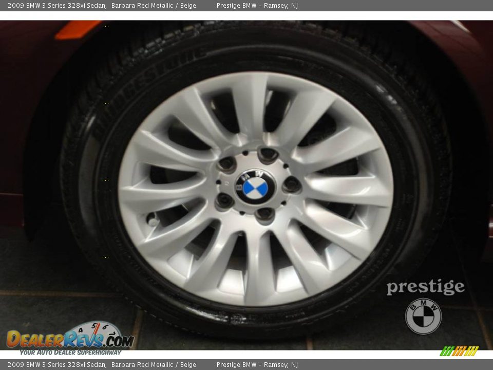 2009 BMW 3 Series 328xi Sedan Barbara Red Metallic / Beige Photo #4
