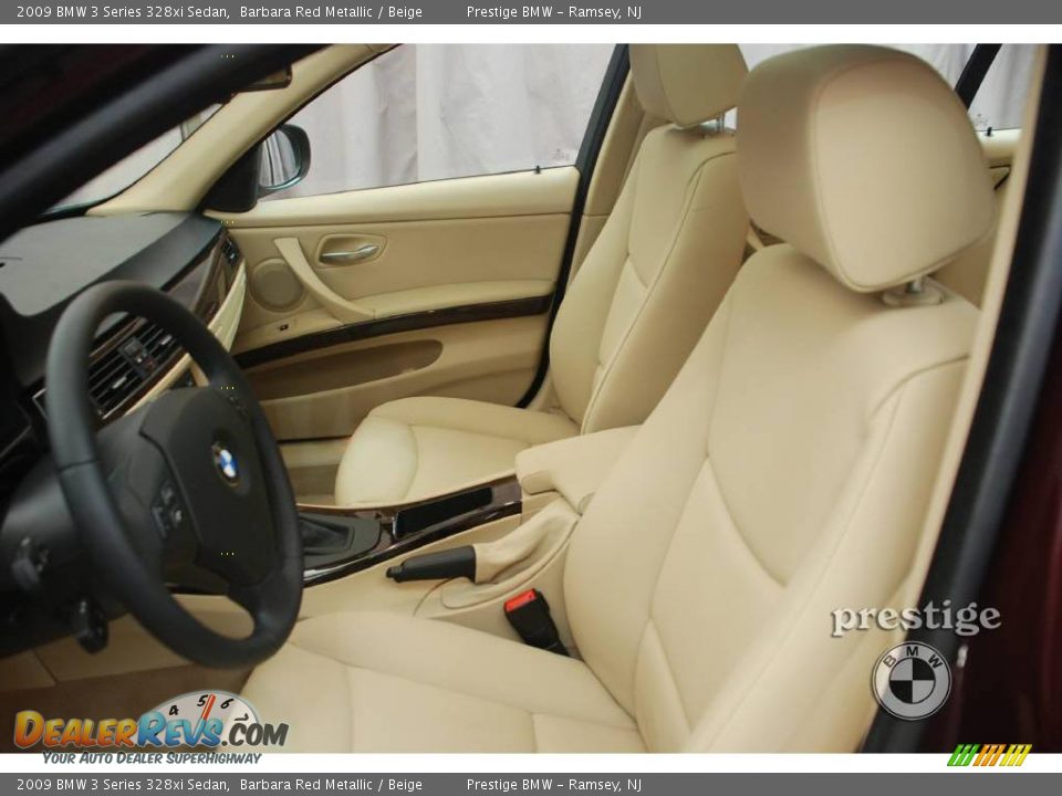 2009 BMW 3 Series 328xi Sedan Barbara Red Metallic / Beige Photo #8