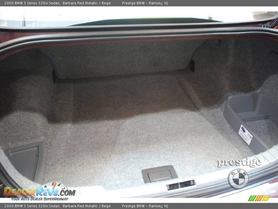2009 BMW 3 Series 328xi Sedan Barbara Red Metallic / Beige Photo #10