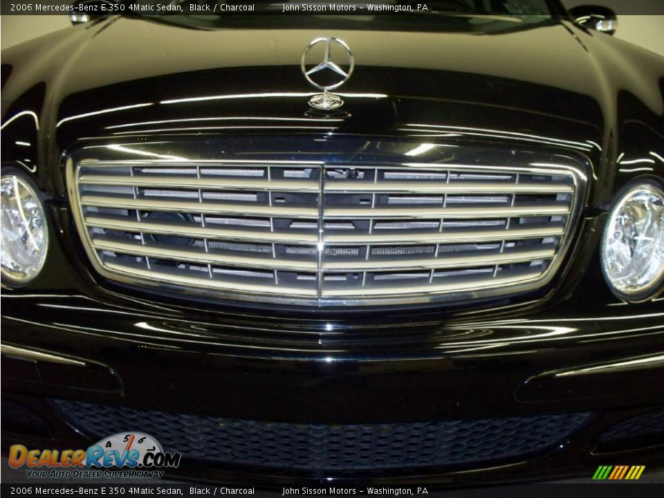 2006 Mercedes-Benz E 350 4Matic Sedan Black / Charcoal Photo #5