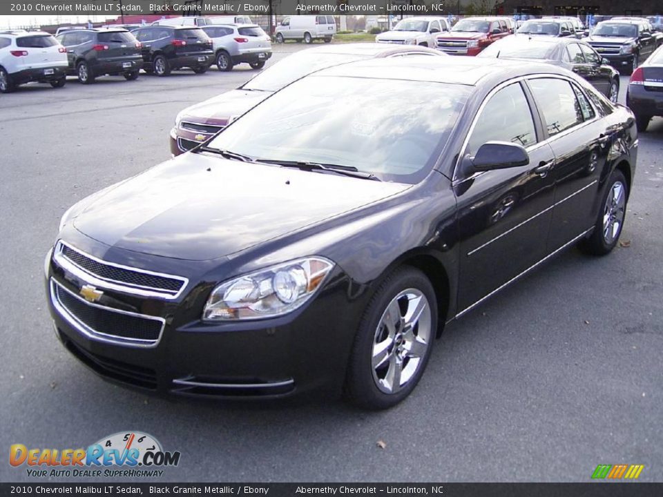 2010 Chevrolet Malibu LT Sedan Black Granite Metallic / Ebony Photo #1