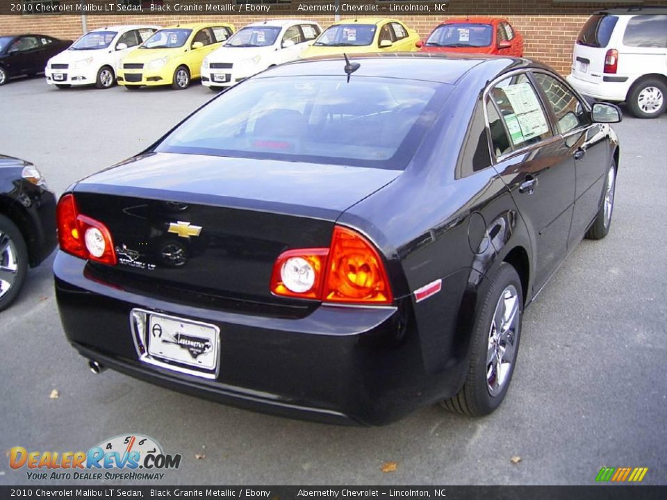 2010 Chevrolet Malibu LT Sedan Black Granite Metallic / Ebony Photo #4