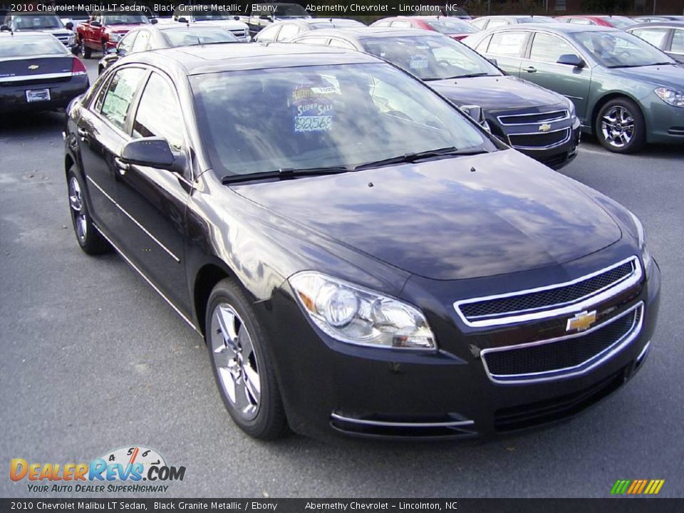 2010 Chevrolet Malibu LT Sedan Black Granite Metallic / Ebony Photo #5