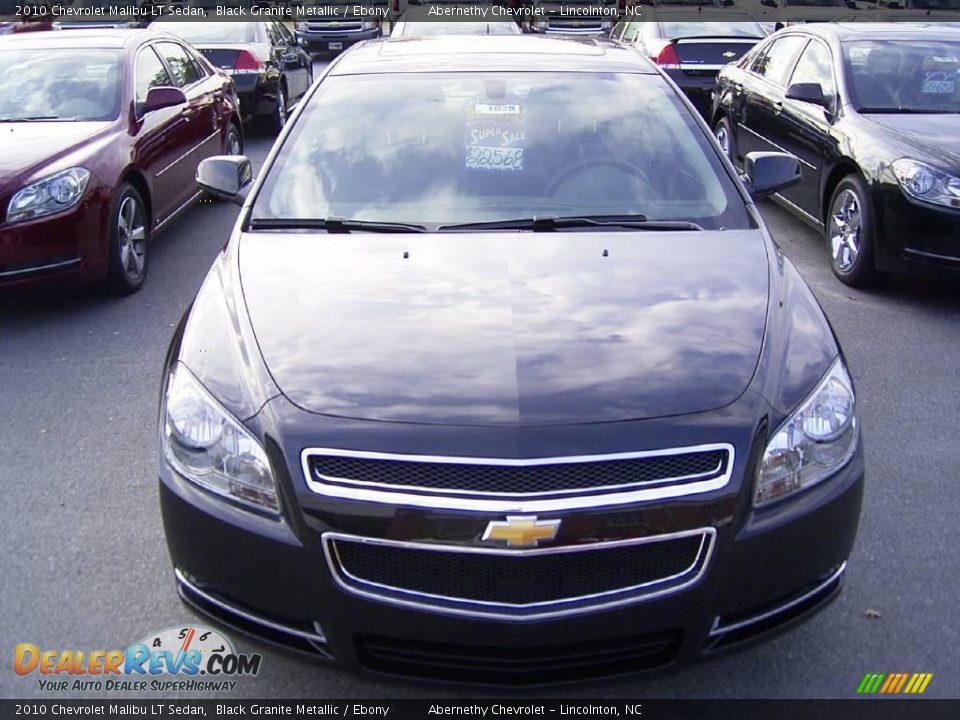 2010 Chevrolet Malibu LT Sedan Black Granite Metallic / Ebony Photo #6