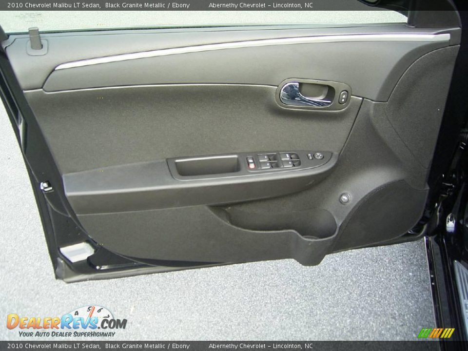 2010 Chevrolet Malibu LT Sedan Black Granite Metallic / Ebony Photo #7