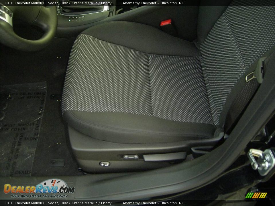 2010 Chevrolet Malibu LT Sedan Black Granite Metallic / Ebony Photo #8