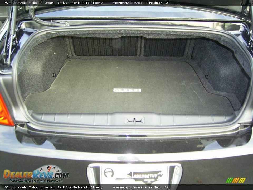2010 Chevrolet Malibu LT Sedan Black Granite Metallic / Ebony Photo #12
