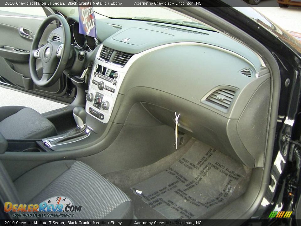 2010 Chevrolet Malibu LT Sedan Black Granite Metallic / Ebony Photo #15