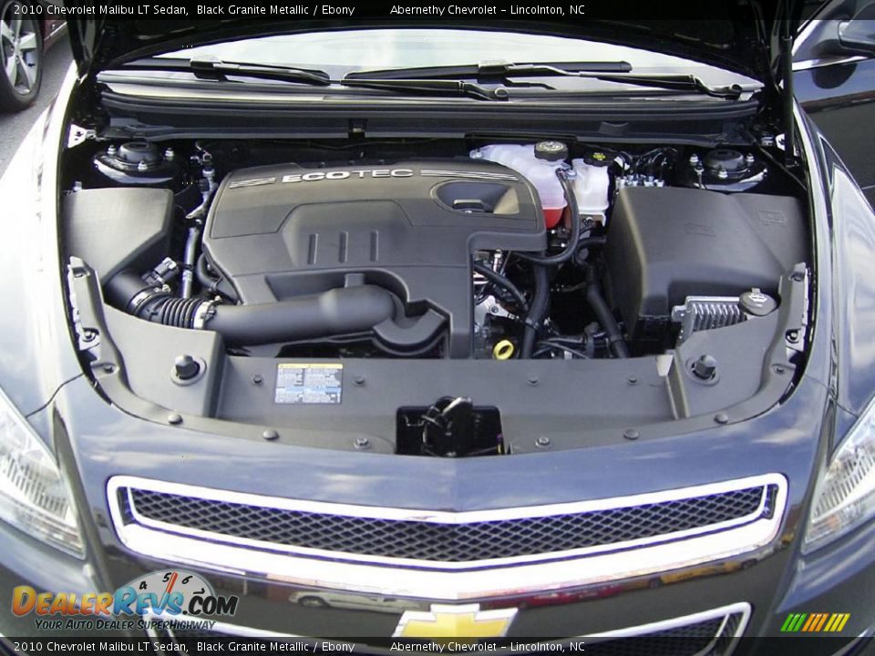 2010 Chevrolet Malibu LT Sedan Black Granite Metallic / Ebony Photo #19