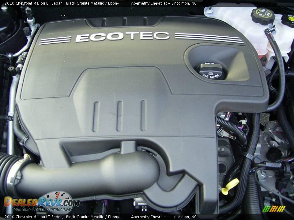 2010 Chevrolet Malibu LT Sedan Black Granite Metallic / Ebony Photo #20