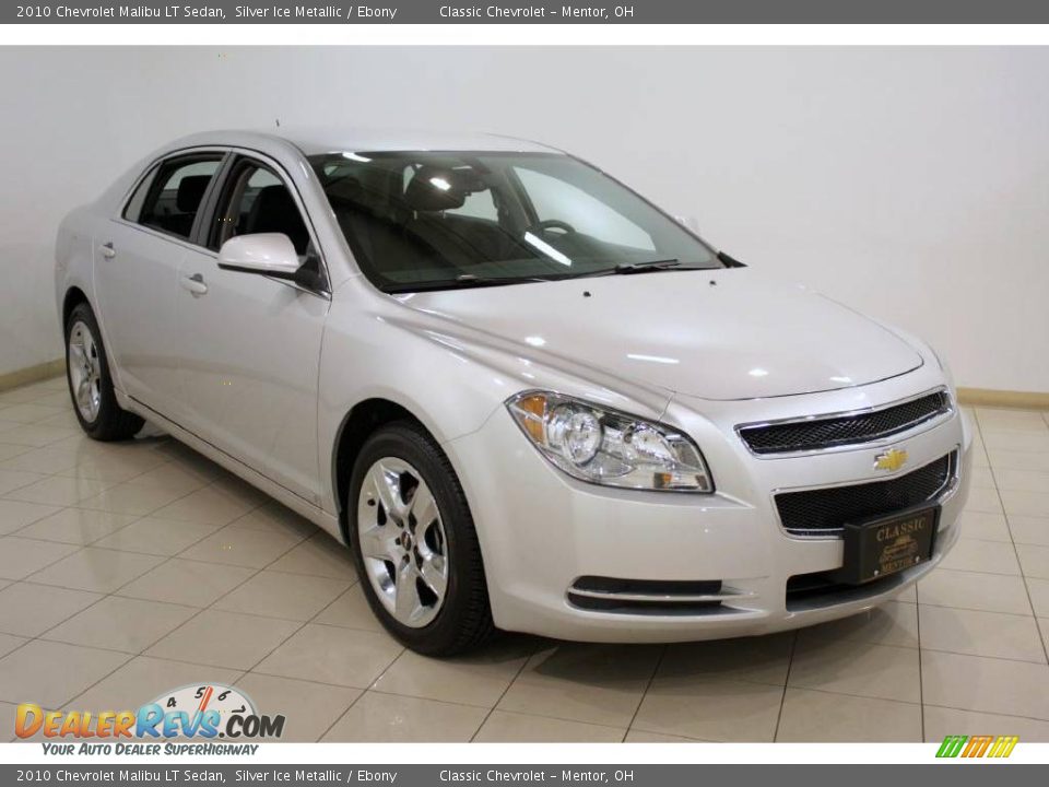 2010 Chevrolet Malibu LT Sedan Silver Ice Metallic / Ebony Photo #1