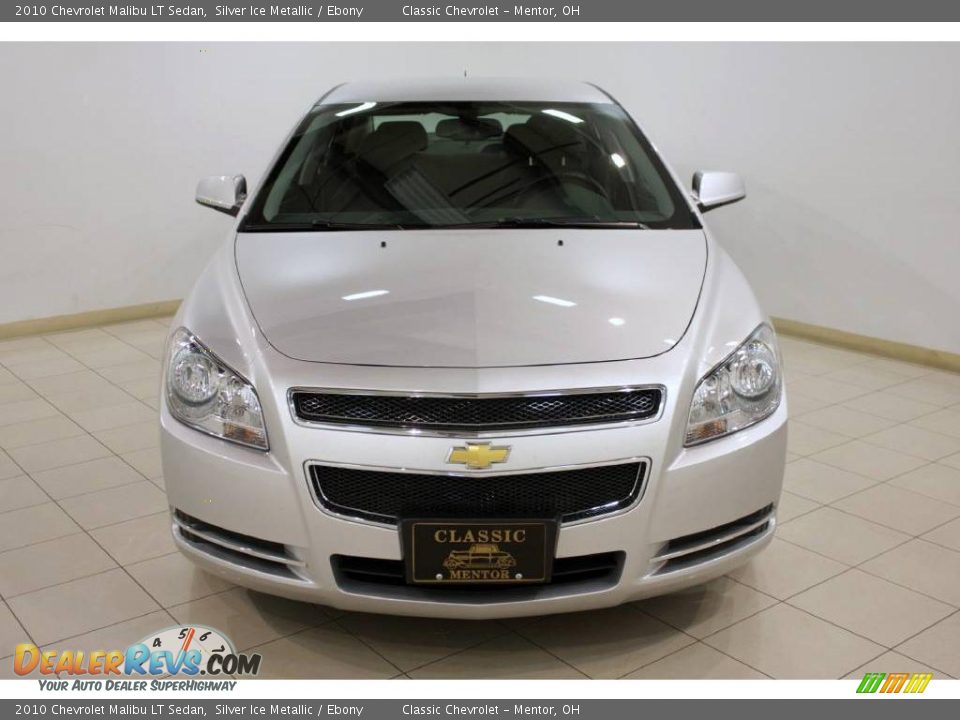 2010 Chevrolet Malibu LT Sedan Silver Ice Metallic / Ebony Photo #2
