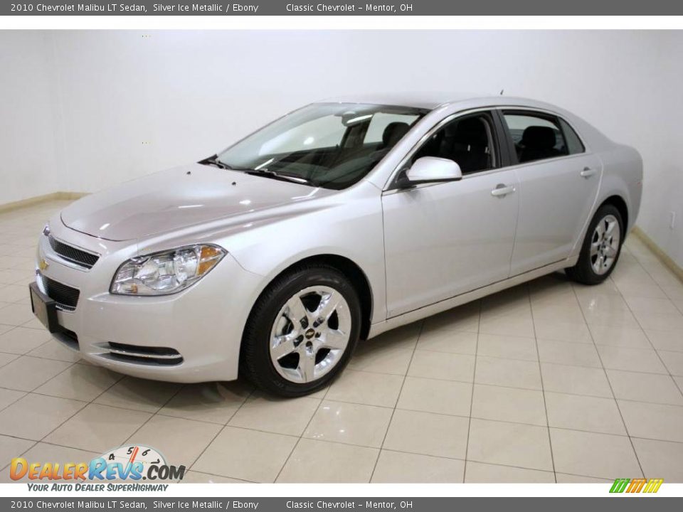 2010 Chevrolet Malibu LT Sedan Silver Ice Metallic / Ebony Photo #3