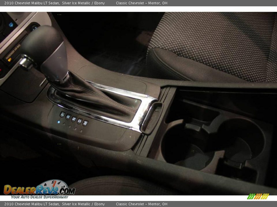 2010 Chevrolet Malibu LT Sedan Silver Ice Metallic / Ebony Photo #13
