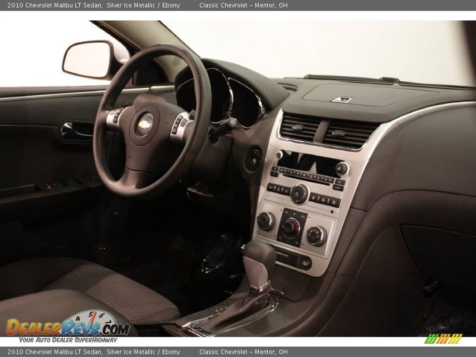 2010 Chevrolet Malibu LT Sedan Silver Ice Metallic / Ebony Photo #14