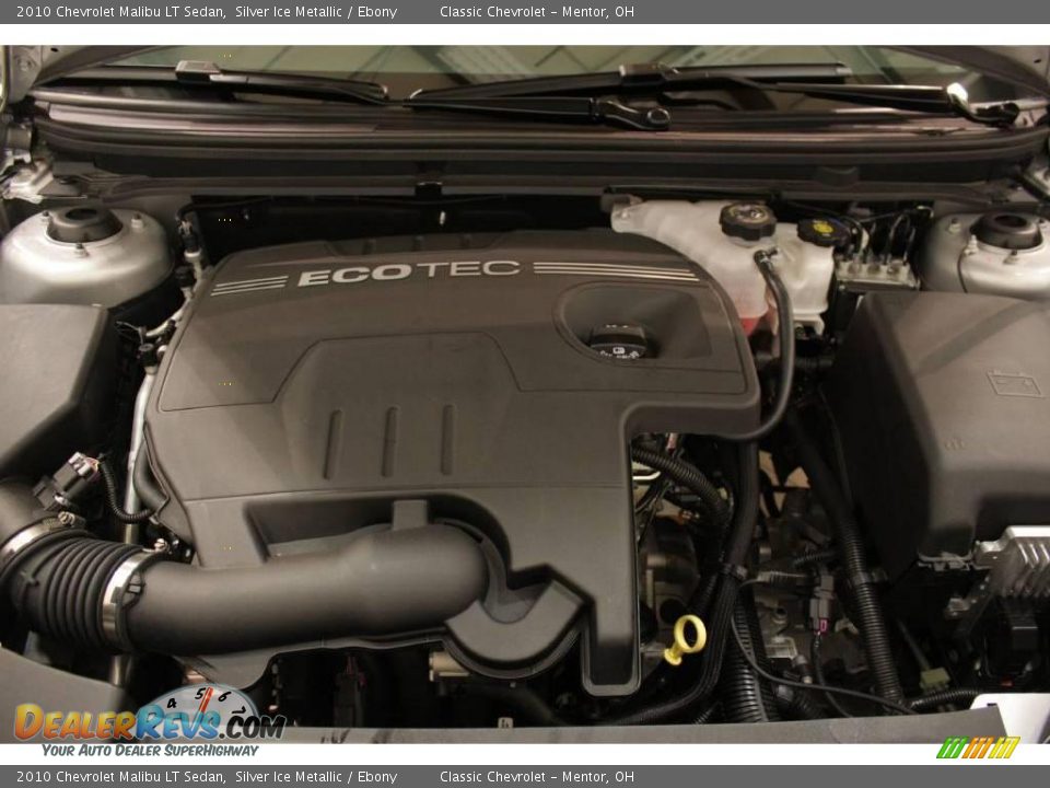 2010 Chevrolet Malibu LT Sedan Silver Ice Metallic / Ebony Photo #19