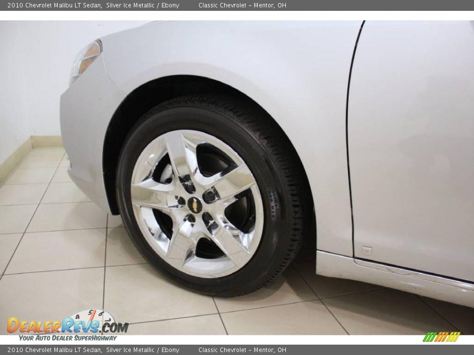 2010 Chevrolet Malibu LT Sedan Silver Ice Metallic / Ebony Photo #20