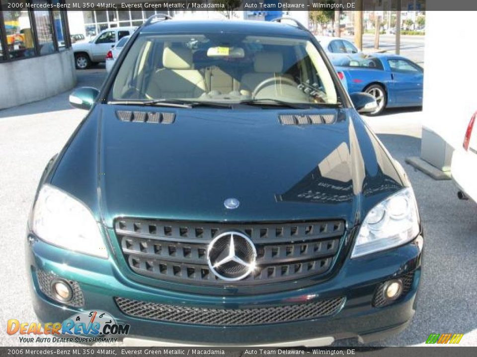 2006 Mercedes-Benz ML 350 4Matic Everest Green Metallic / Macadamia Photo #3