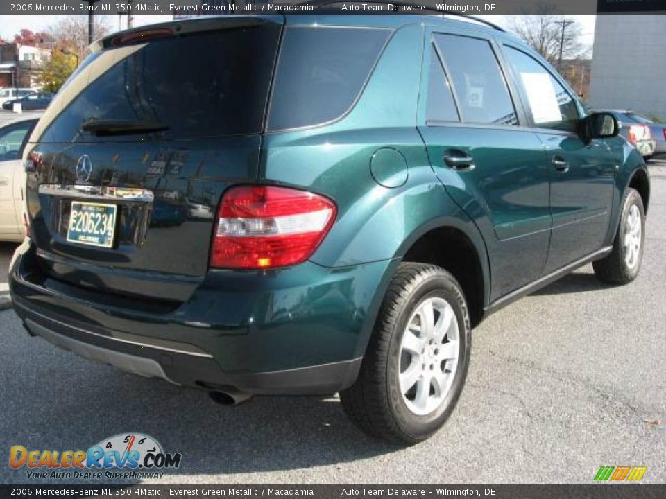 2006 Mercedes-Benz ML 350 4Matic Everest Green Metallic / Macadamia Photo #5