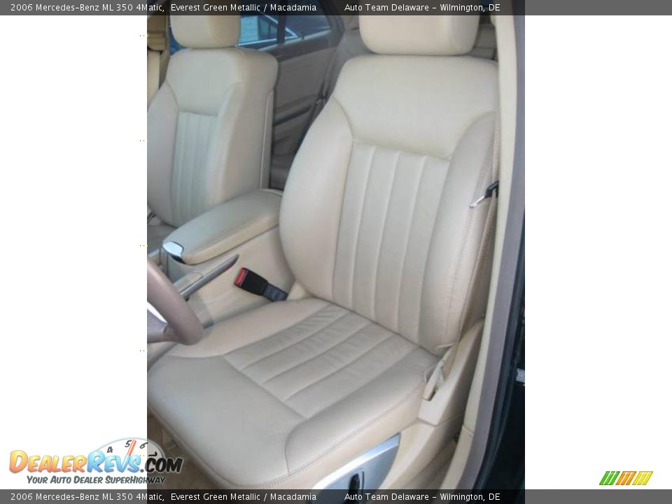 2006 Mercedes-Benz ML 350 4Matic Everest Green Metallic / Macadamia Photo #12