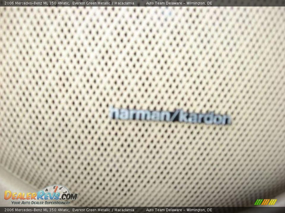2006 Mercedes-Benz ML 350 4Matic Everest Green Metallic / Macadamia Photo #14