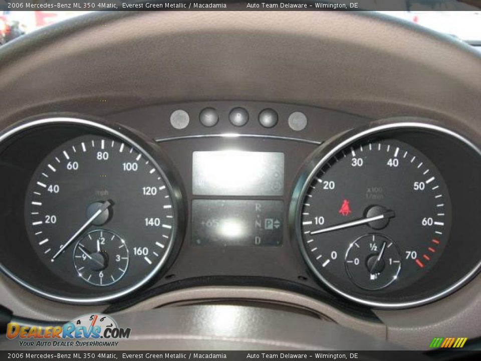 2006 Mercedes-Benz ML 350 4Matic Everest Green Metallic / Macadamia Photo #16
