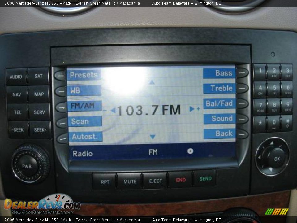 2006 Mercedes-Benz ML 350 4Matic Everest Green Metallic / Macadamia Photo #19