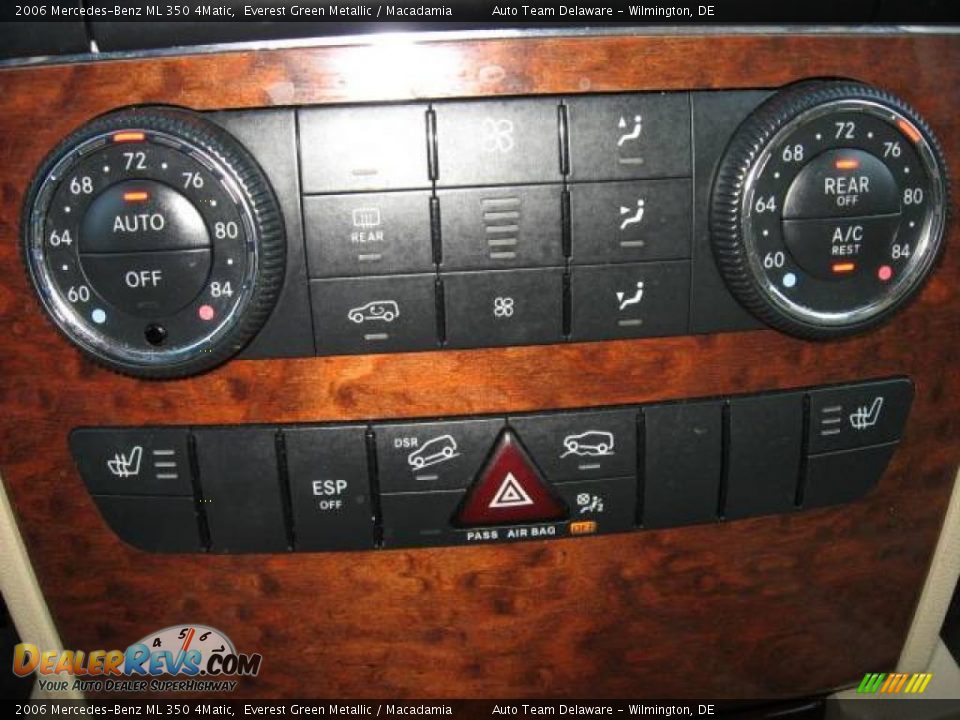 2006 Mercedes-Benz ML 350 4Matic Everest Green Metallic / Macadamia Photo #20