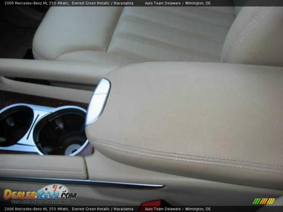 2006 Mercedes-Benz ML 350 4Matic Everest Green Metallic / Macadamia Photo #22