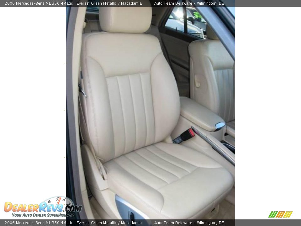 2006 Mercedes-Benz ML 350 4Matic Everest Green Metallic / Macadamia Photo #29
